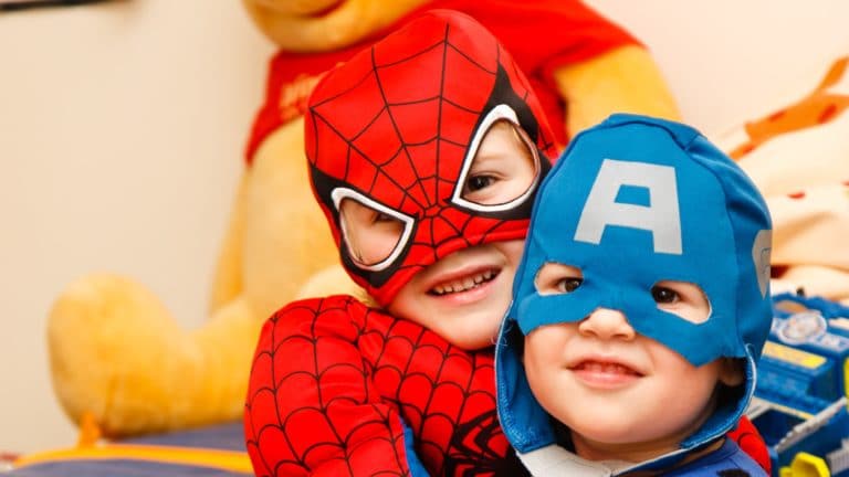 The Damaging Effects of Noise on Children’s Hearing kids dressed up for halloween