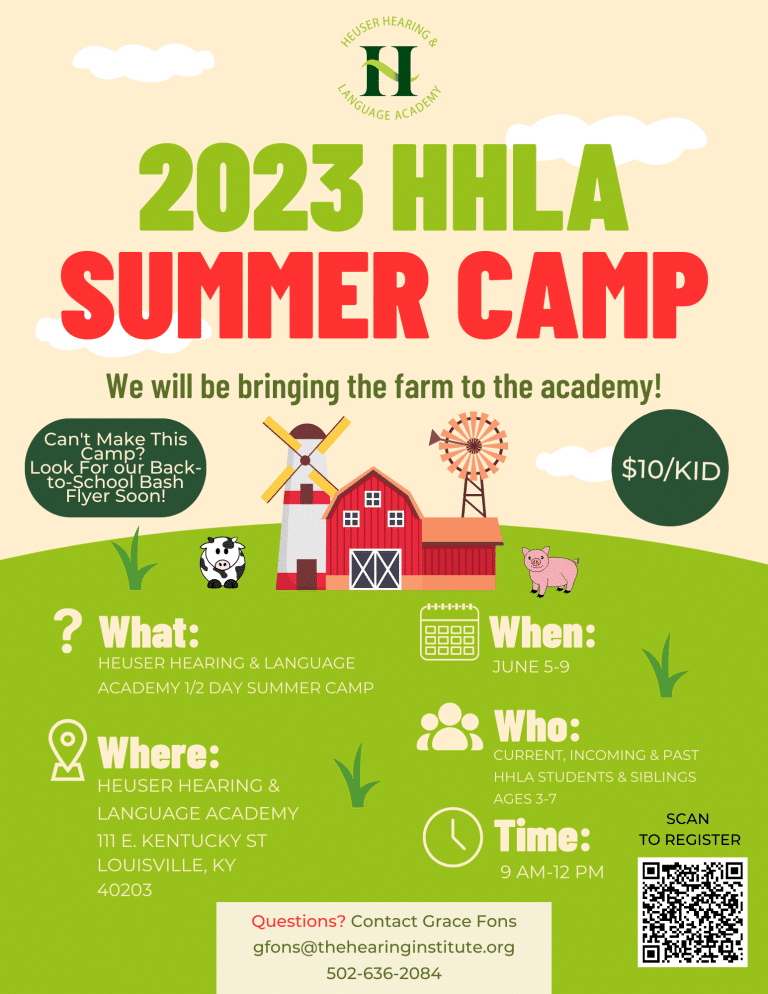 2023 HHLA Summer Camp Flyer